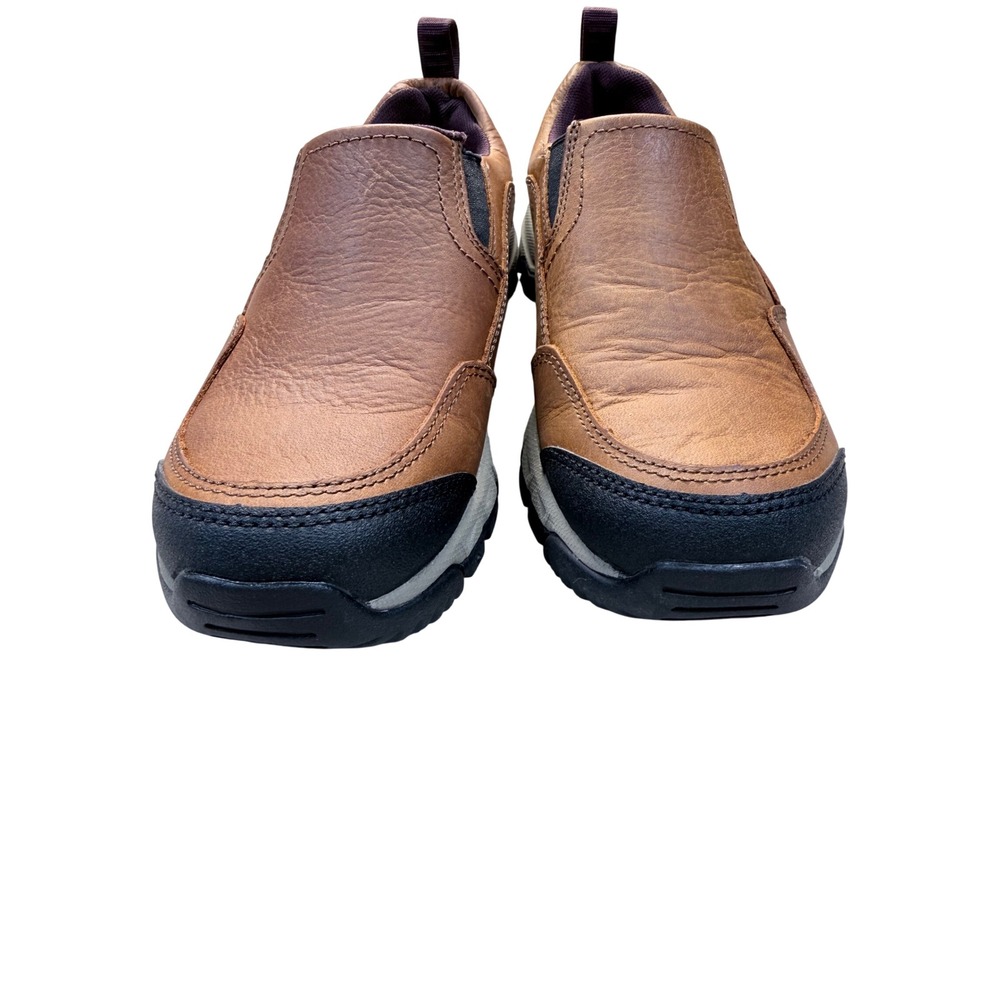 Ariat Hillsdale Slip-On Shoes Womens 6.5 Brown Leather Outdoor ATS 10027301 - Picture 2 of 11